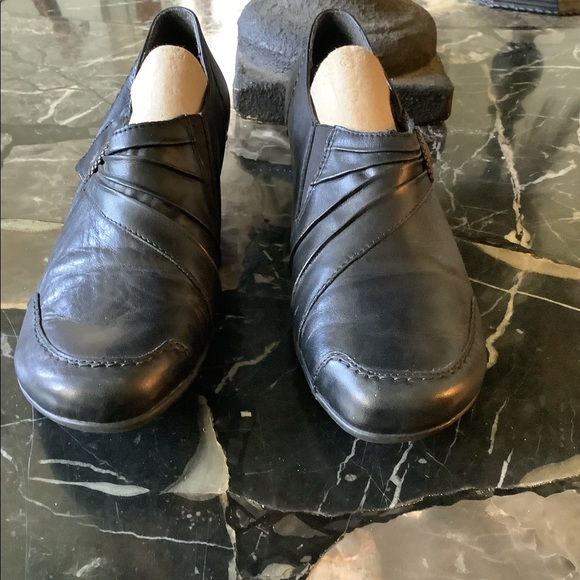 Remonte dorndorf milla black leather shoes size 40 - Picture 2 of 4